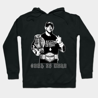 Cena Is Here Vintage Hoodie